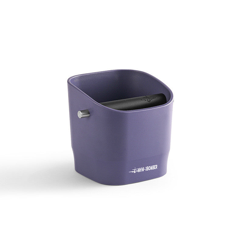 Espresso knock box dimensions and removable bar